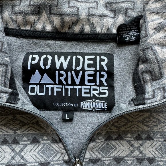 Gray Aztec Pullover - Picture 2 of 3